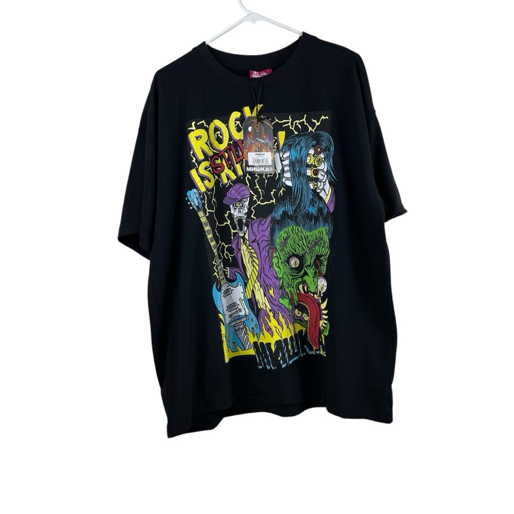 MNWKA “Rock Is Still King” Black Graphic T-Shirt Men’s Size XL NWT